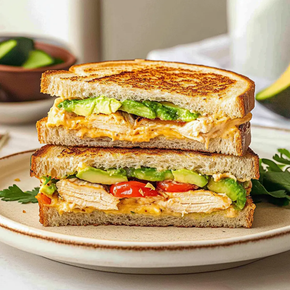 Chipotle Chicken Avocado Melt: A Satisfying Dairy-Free Delight