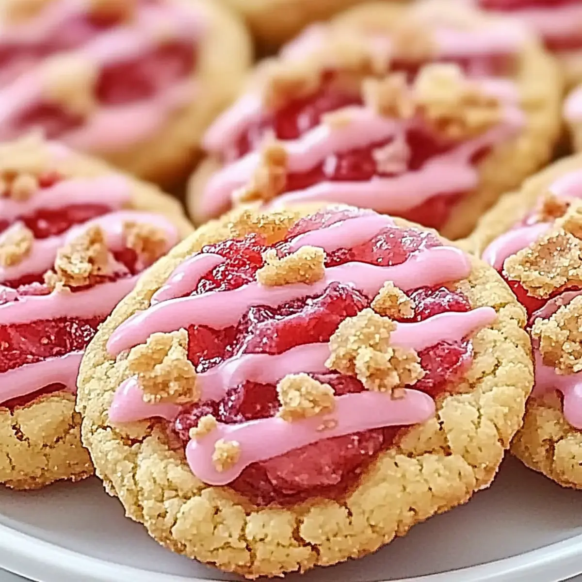 Sweet Strawberry Crunch Cookies to Brighten Your Day