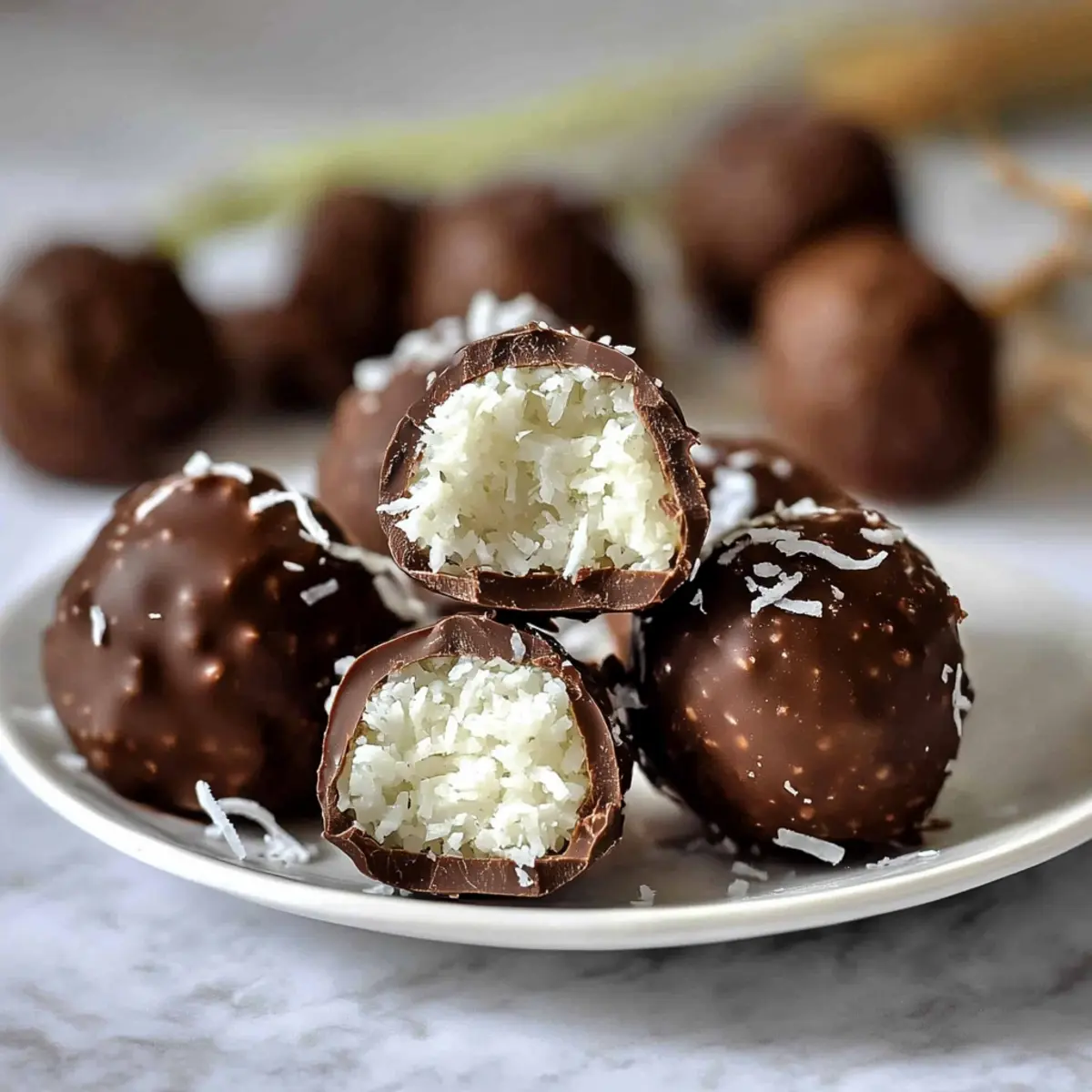 Irresistible Chocolate Coconut Balls You Can Make Today