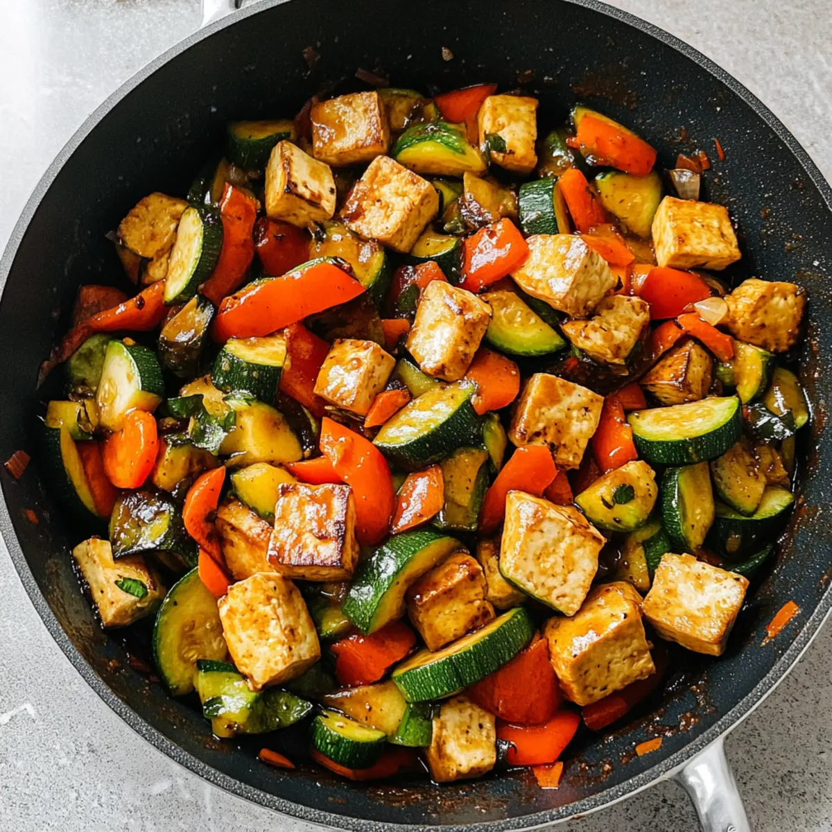 Vibrant Zucchini Stir Fry With Tofu for Quick Weeknight Meals