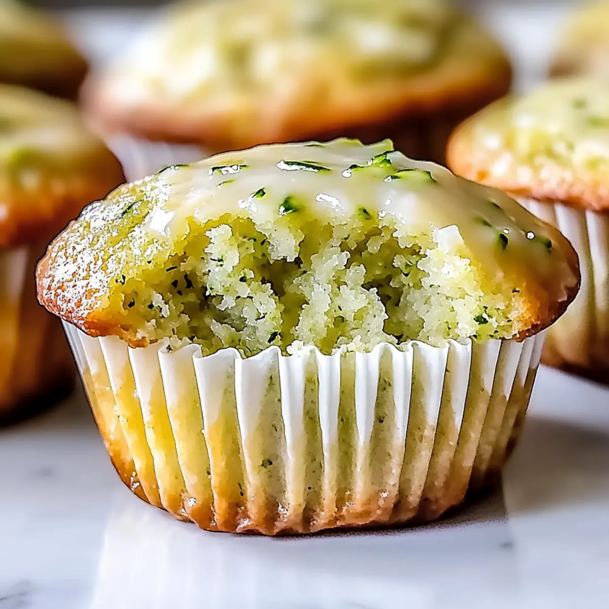 Lemon Zucchini Muffins: Delightful Veggie-Infused Bliss