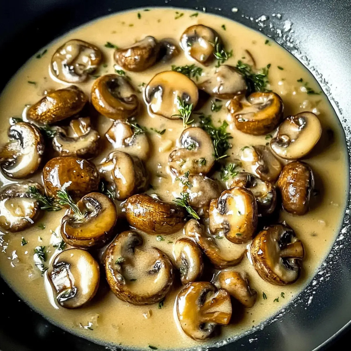 Creamy Garlic Mushrooms: An Easy Indulgent Veggie Treat