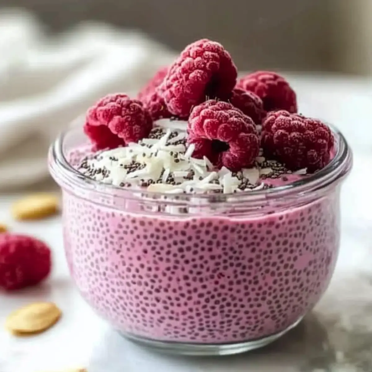 Raspberry Chia Pudding: A Creamy Vegan Delight to Savour