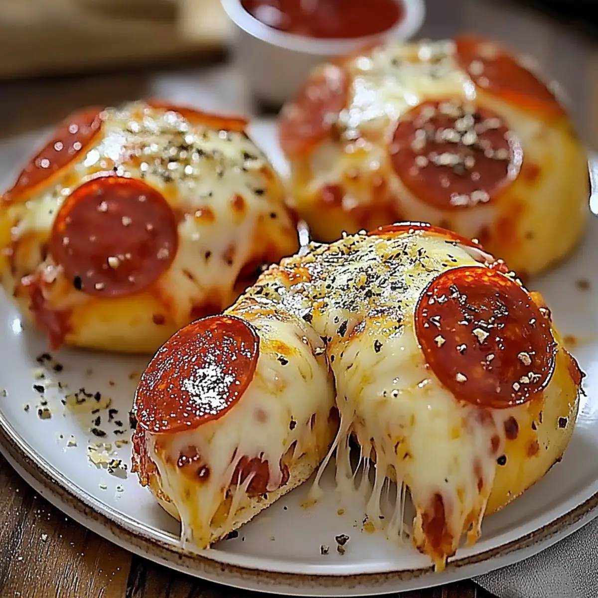 Irresistible Pepperoni Pizza Bombs: Quick & Cheesy Fun!
