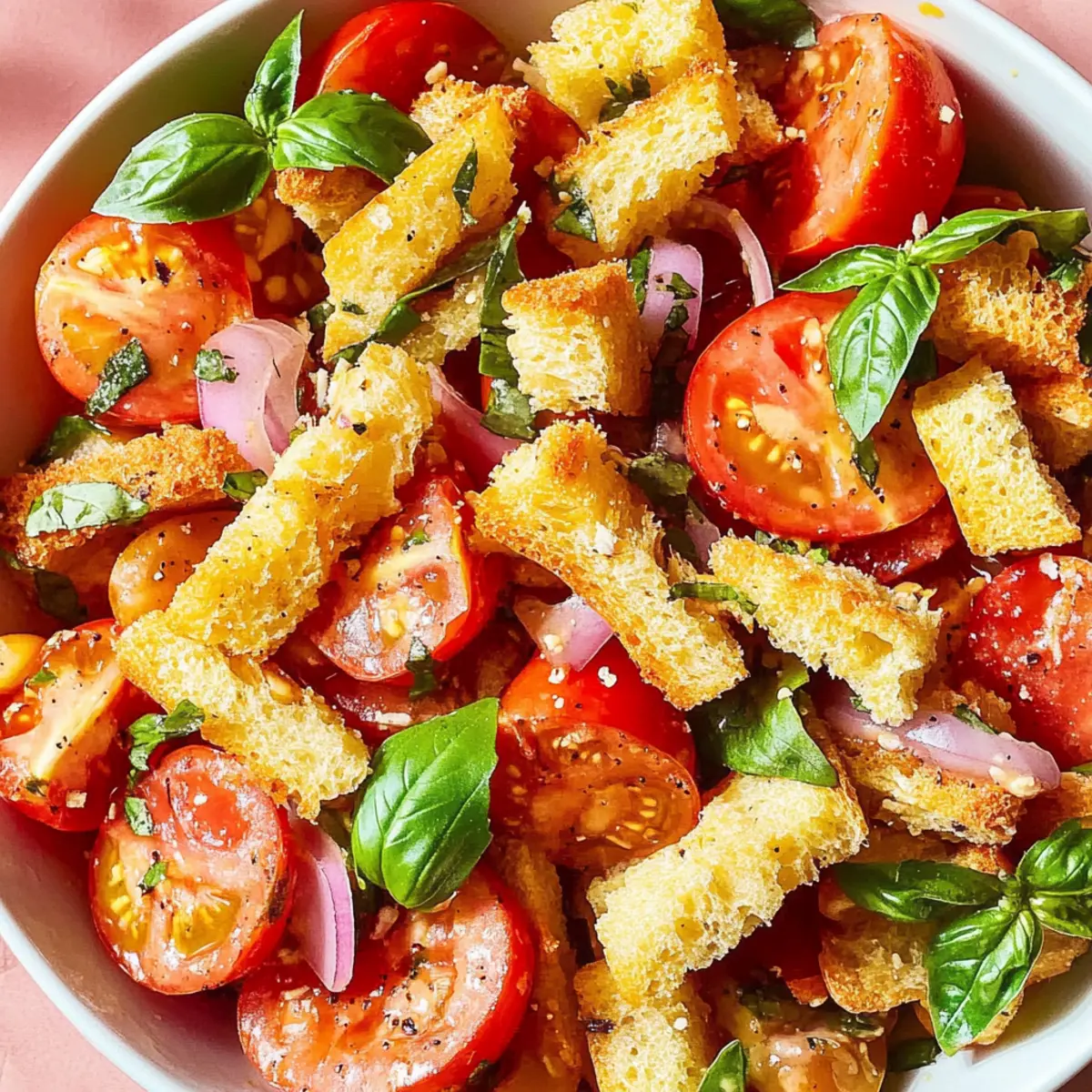 Delicious Panzanella Salad with Fresh Summer Flavors