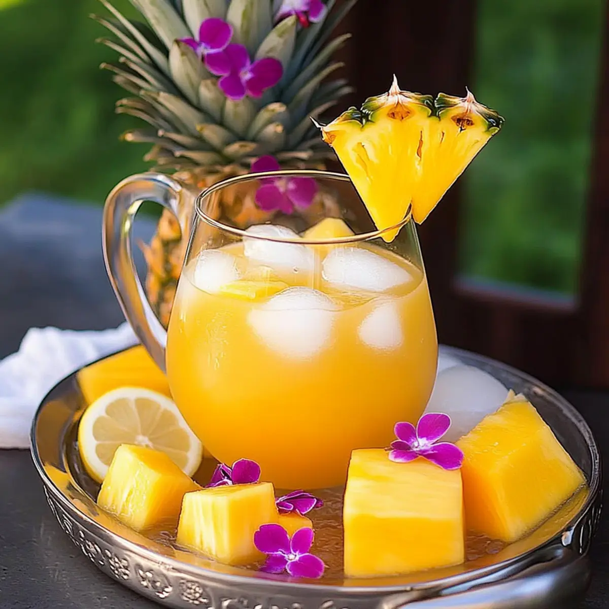 Cool Down with Pineapple Mango Lemonade Bliss