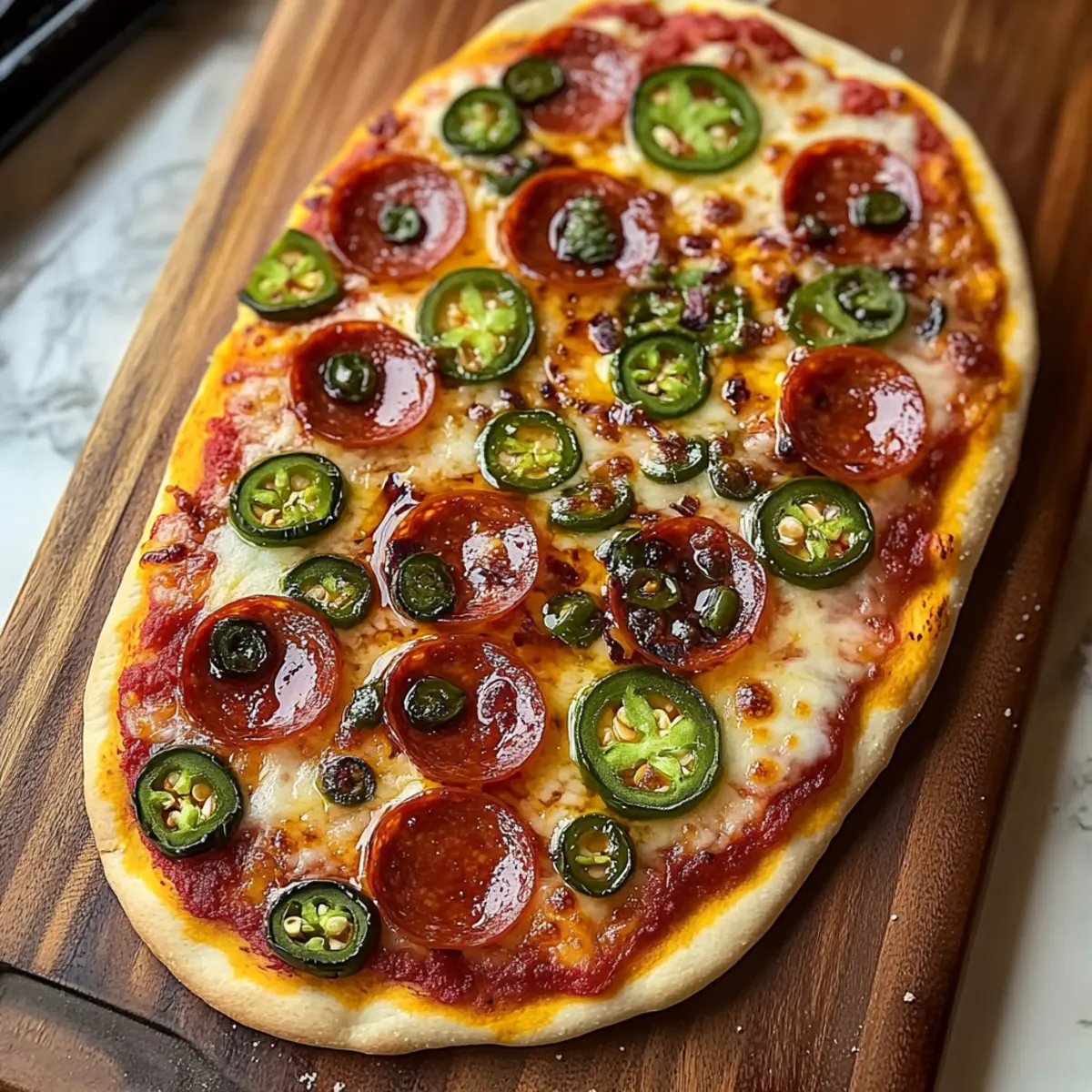 Irresistible Hot Honey Flatbread Pizza for a Flavor Explosion