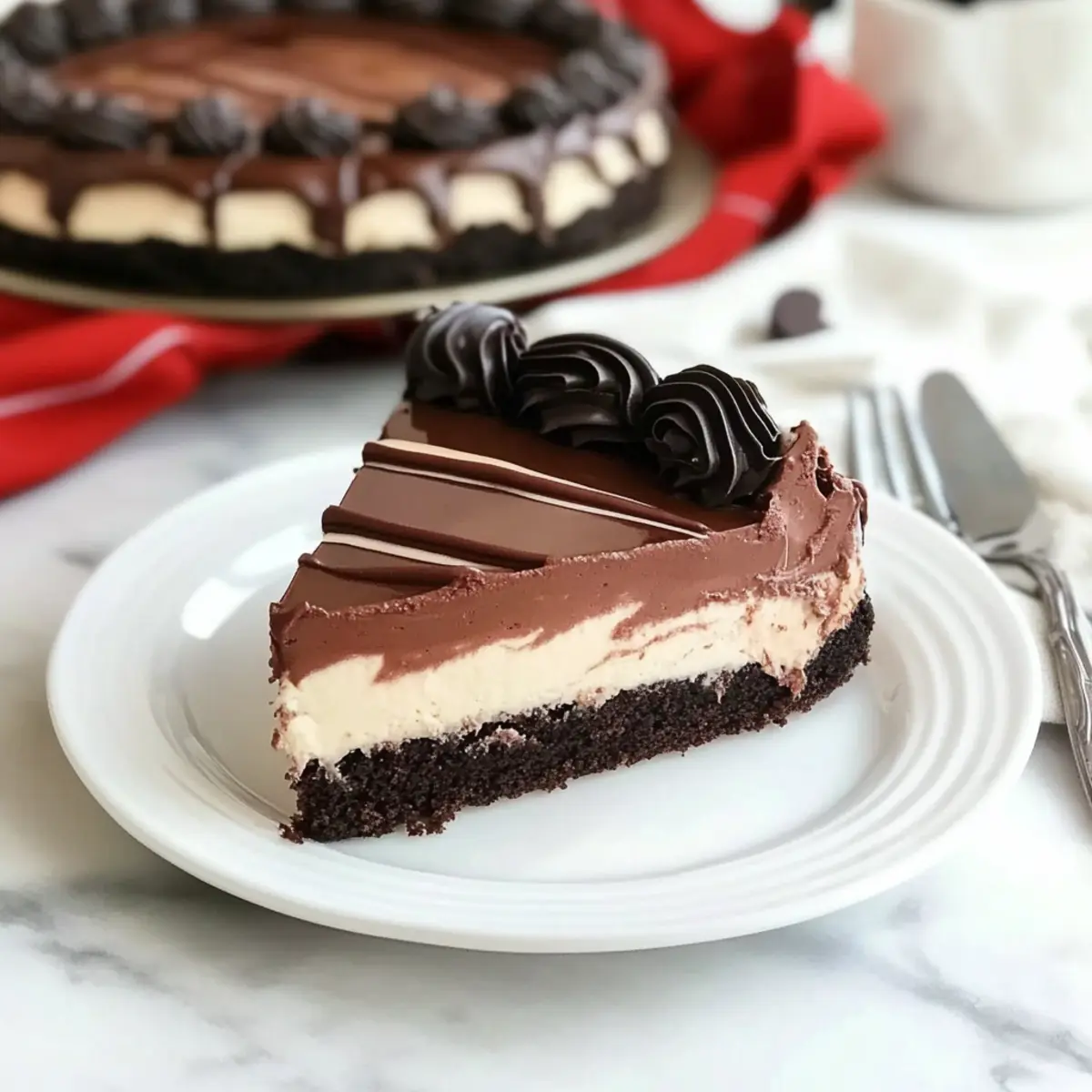 Indulge in Homemade Black Tie Mousse Cake Bliss