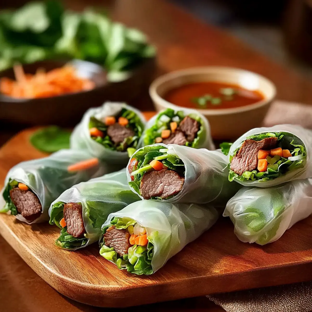 Delicious Beef Summer Rolls: Your New Favorite Healthy Snack