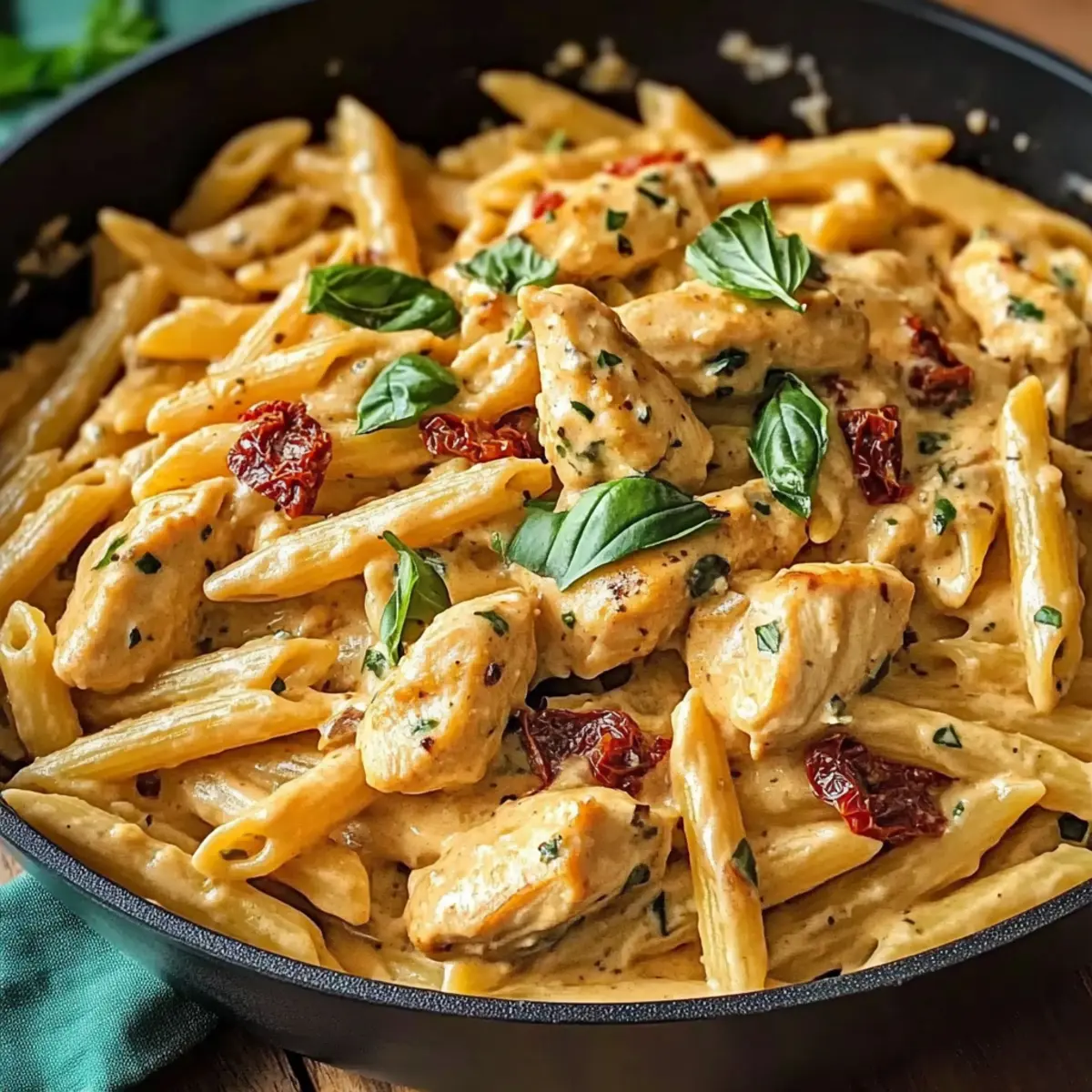 Creamy Marry Me Chicken Pasta for a Romantic Dinner Night