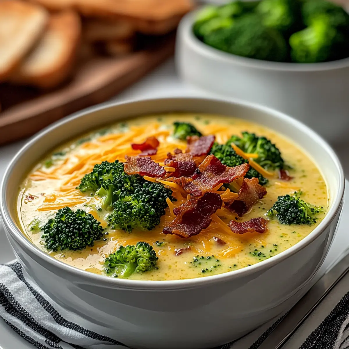 Loaded Broccoli Cheddar Soup That Warms the Soul