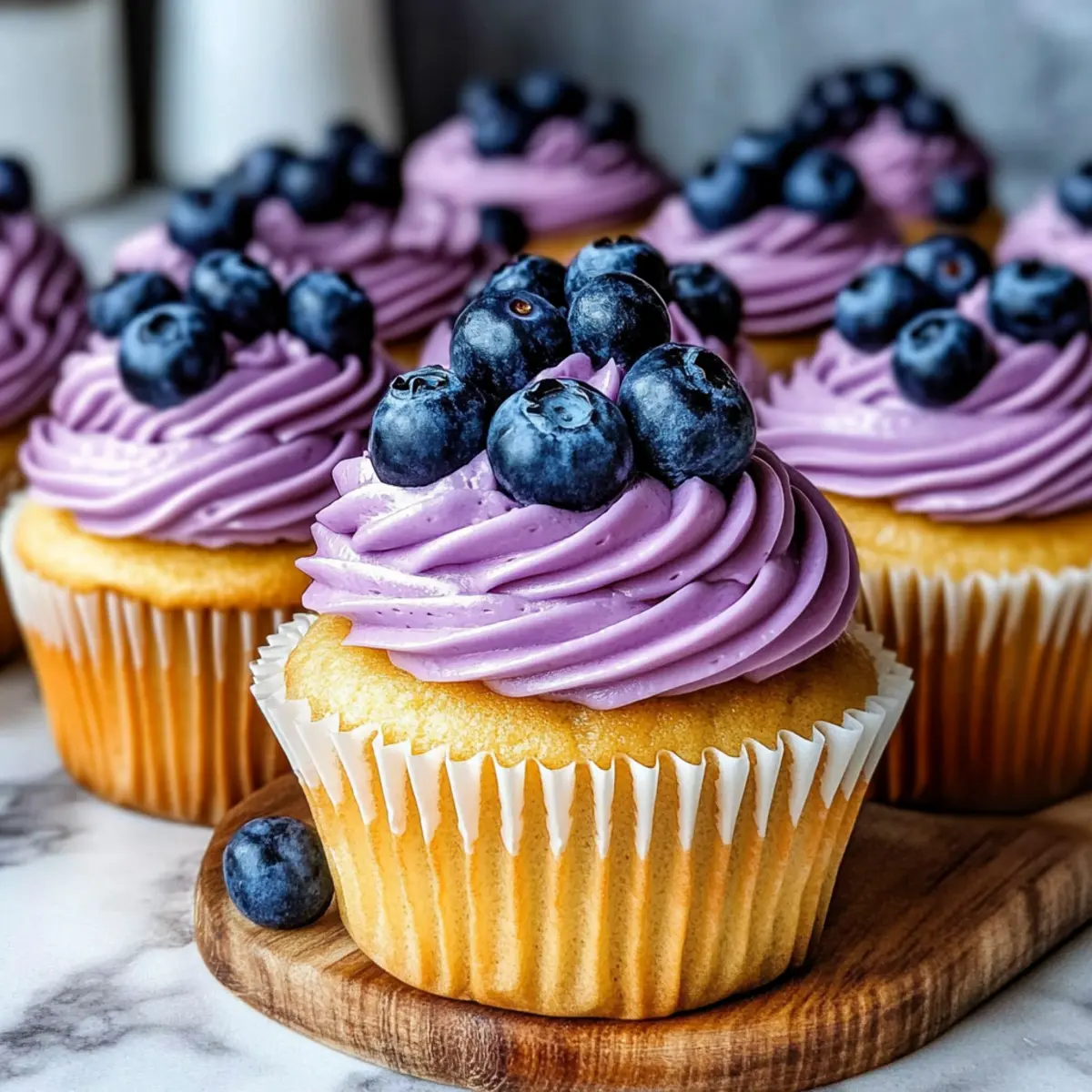 Heavenly Blueberry Cupcakes for Your Sweetest Moments