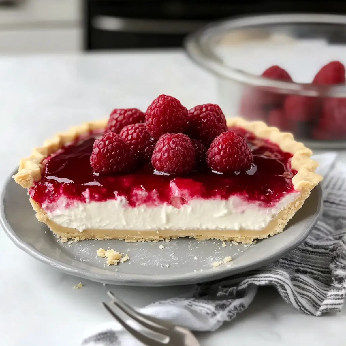 Raspberry Cream Pie: A Dreamy No-Bake Delight to Savor