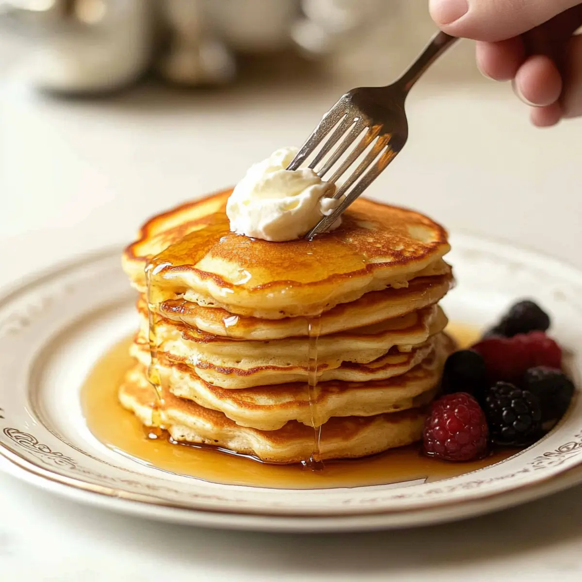 Old Fashioned Buttermilk Pancakes That Melt in Your Mouth