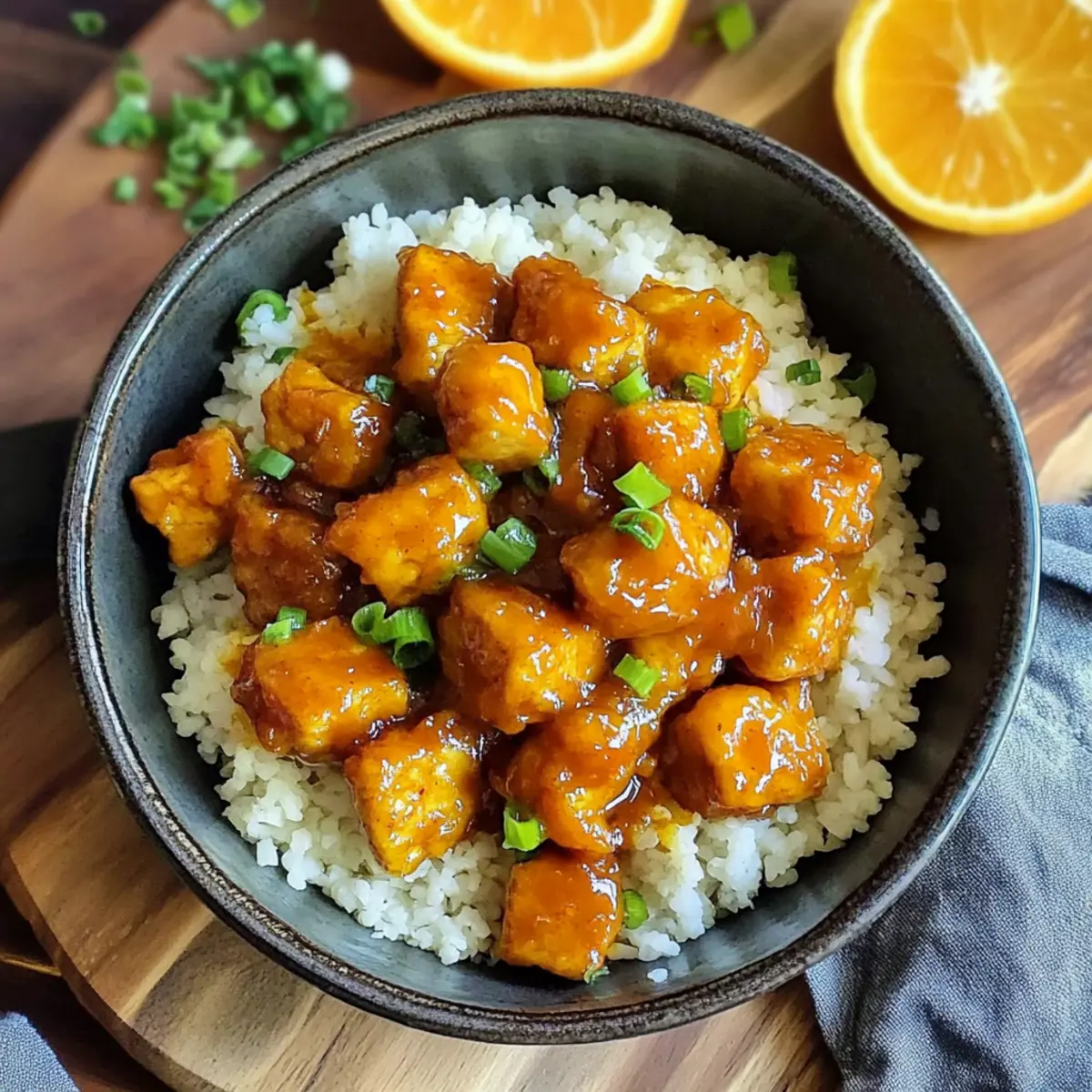 Crispy Vegan Orange Chicken (Tofu) – A Healthy Delight