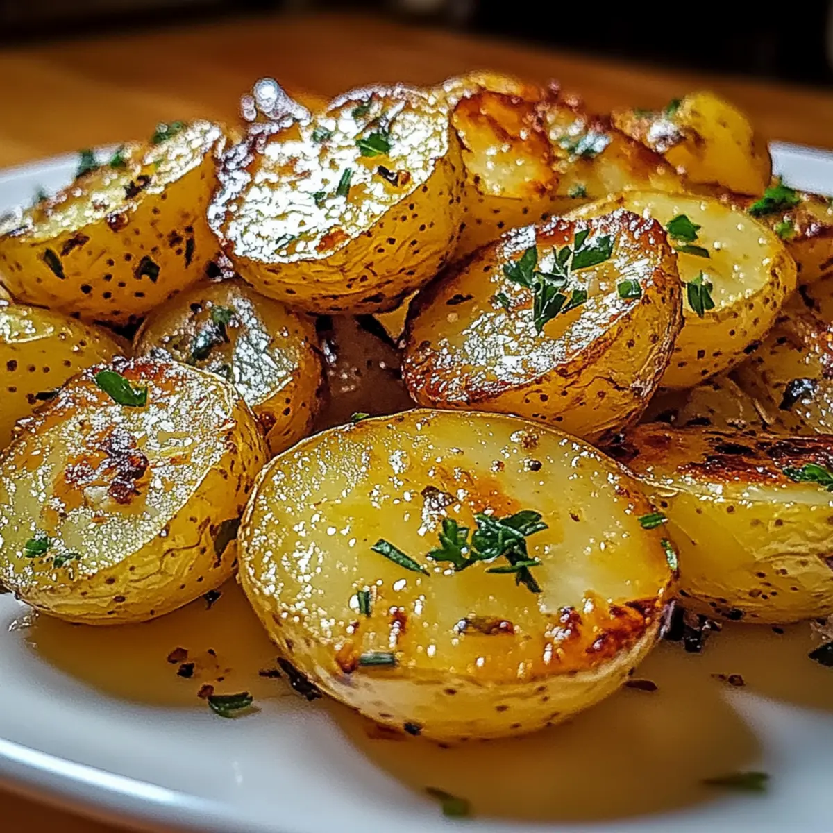 Garlic Butter Potatoes: Crispy Comfort Food Delight