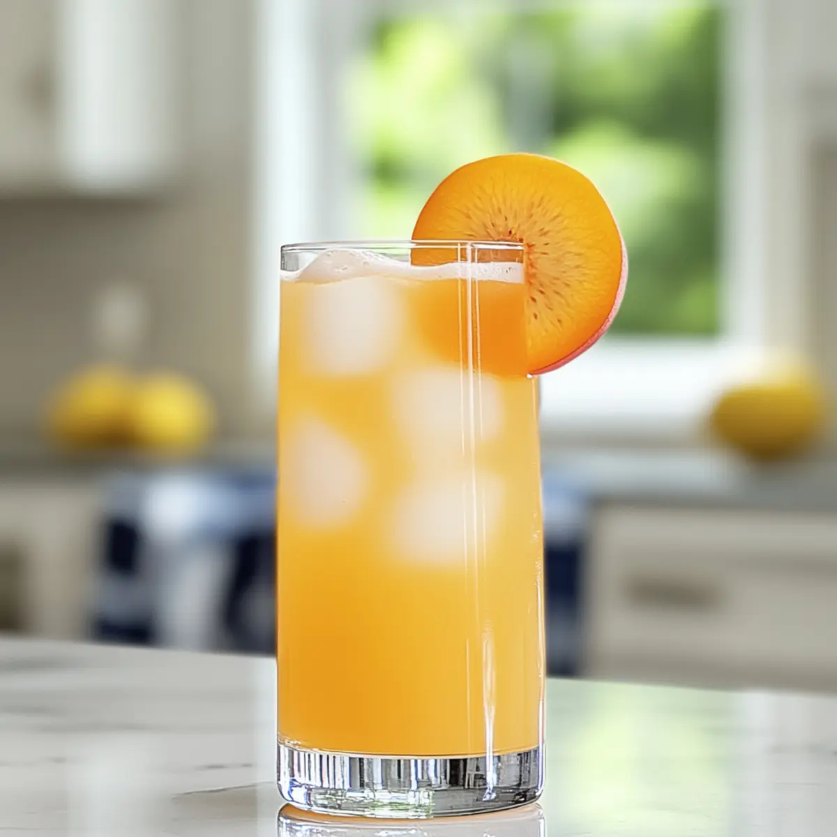 Chill Out with an Apricot Lemonade Mocktail Bliss