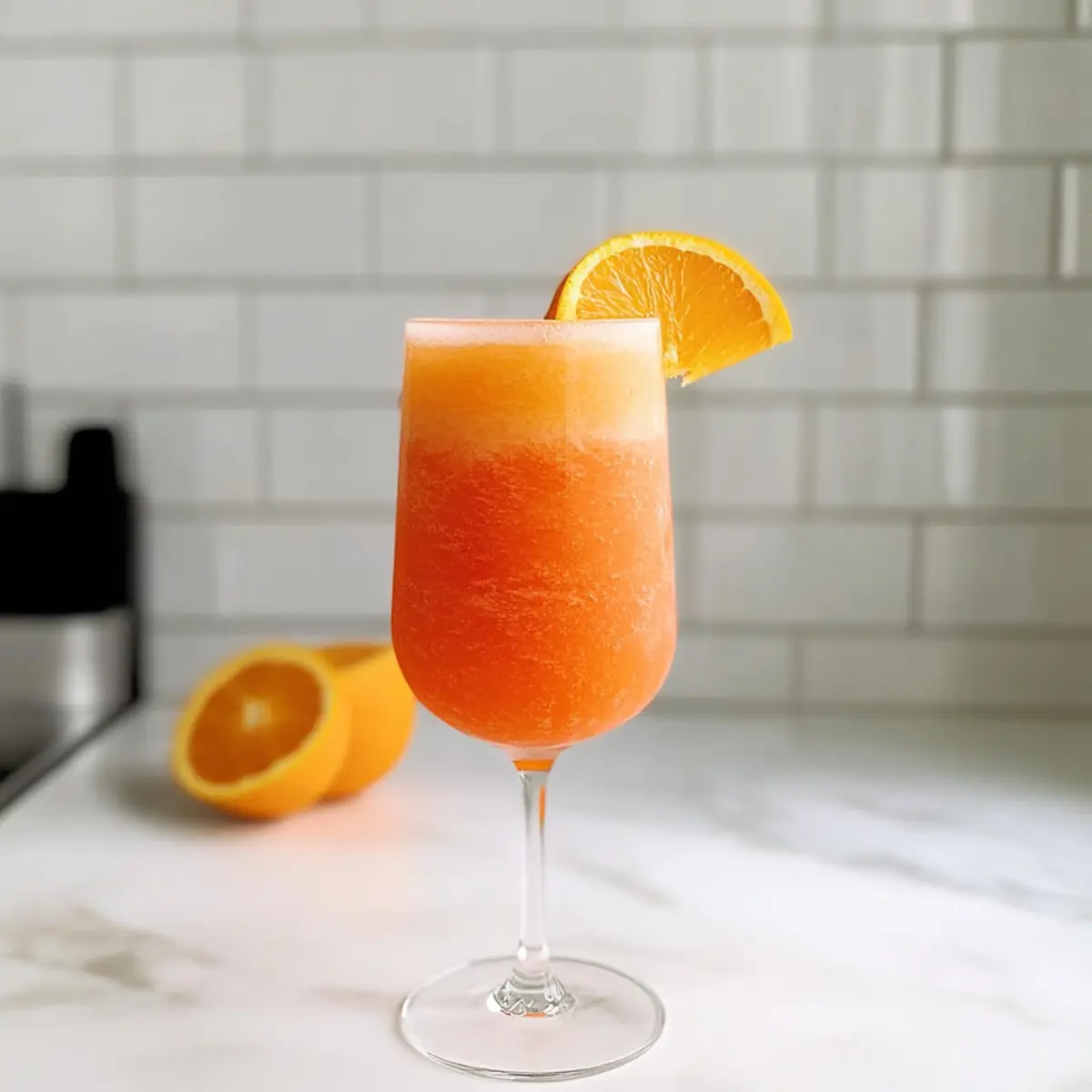 Chill Out with a Frozen Aperol Spritz Cocktail Bliss