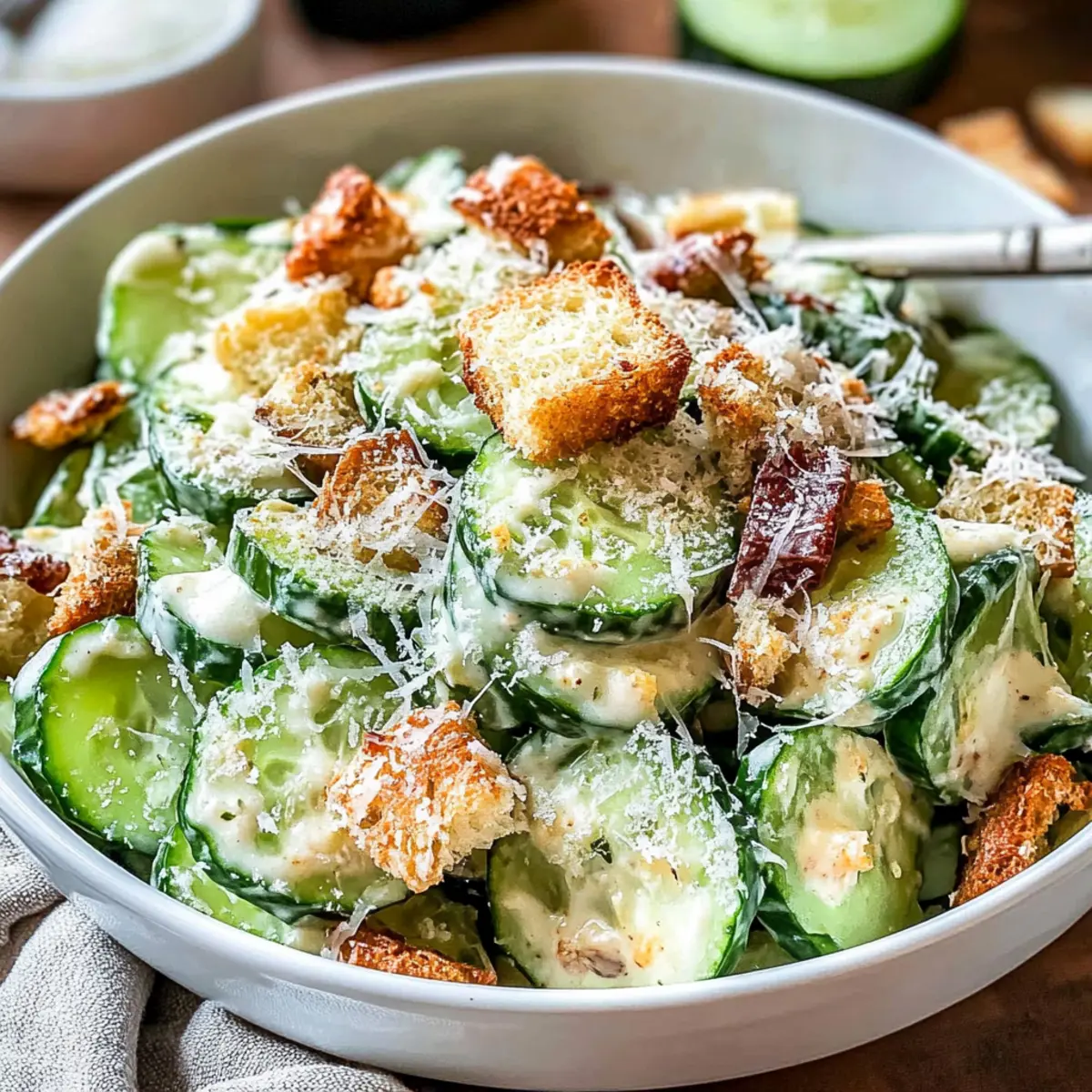 Cucumber Caesar Salad: A Refreshing Take on a Classic