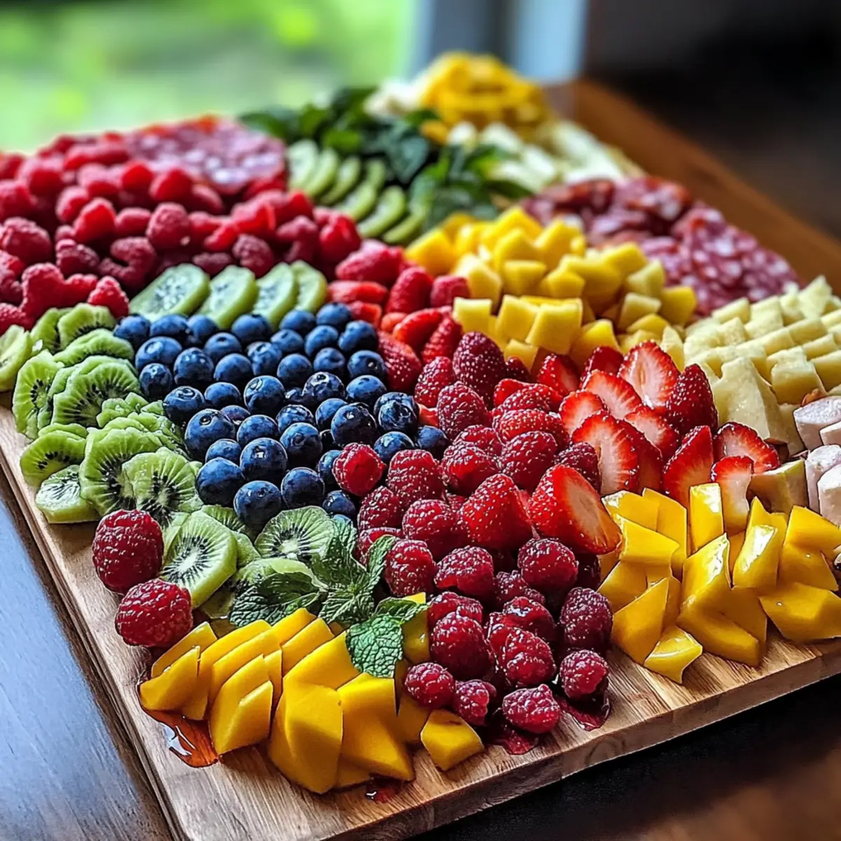 Delightful Summer Fruit Charcuterie Board for Effortless Snacking