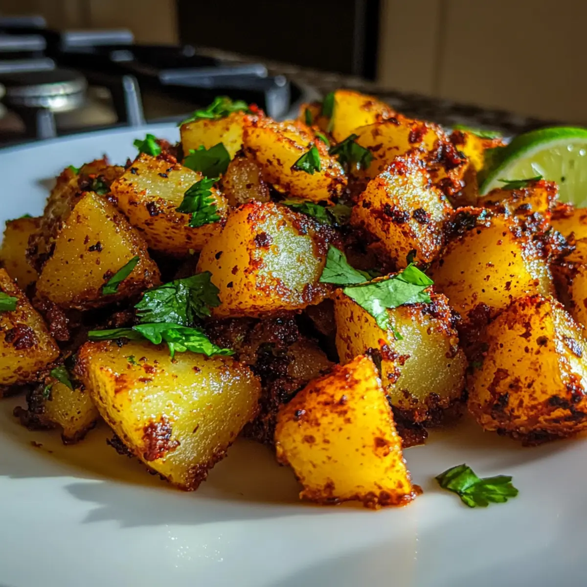 Spicy Mexican-Style Street Potatoes: Crispy Comfort in Every Bite