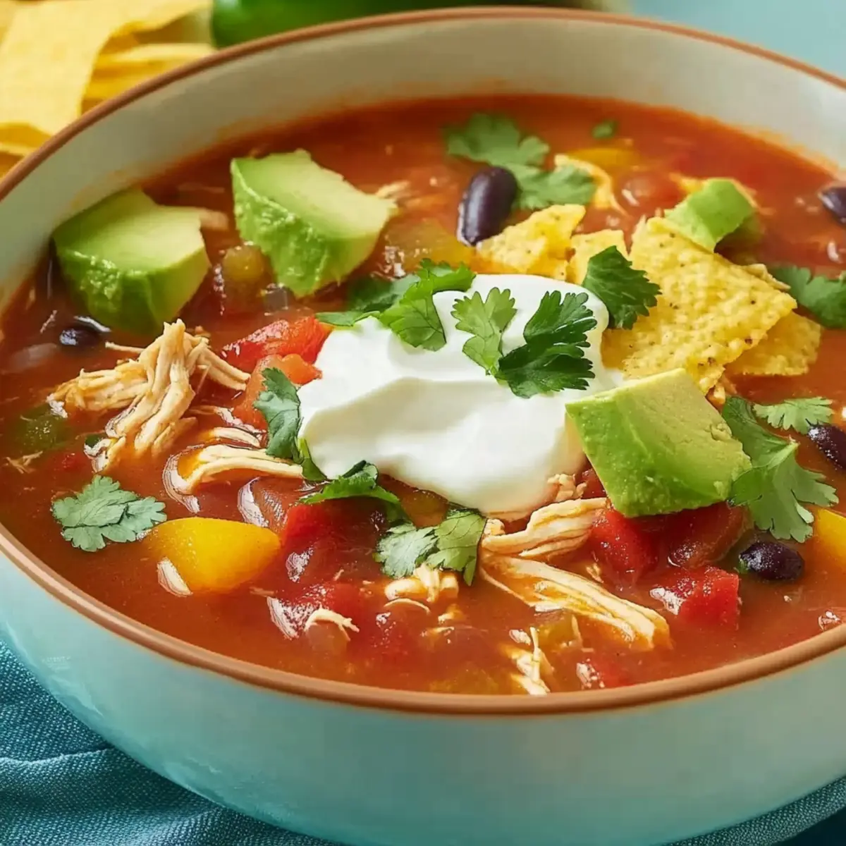 Slow Cooker Chicken Tortilla Soup: Warm Comfort in a Bowl
