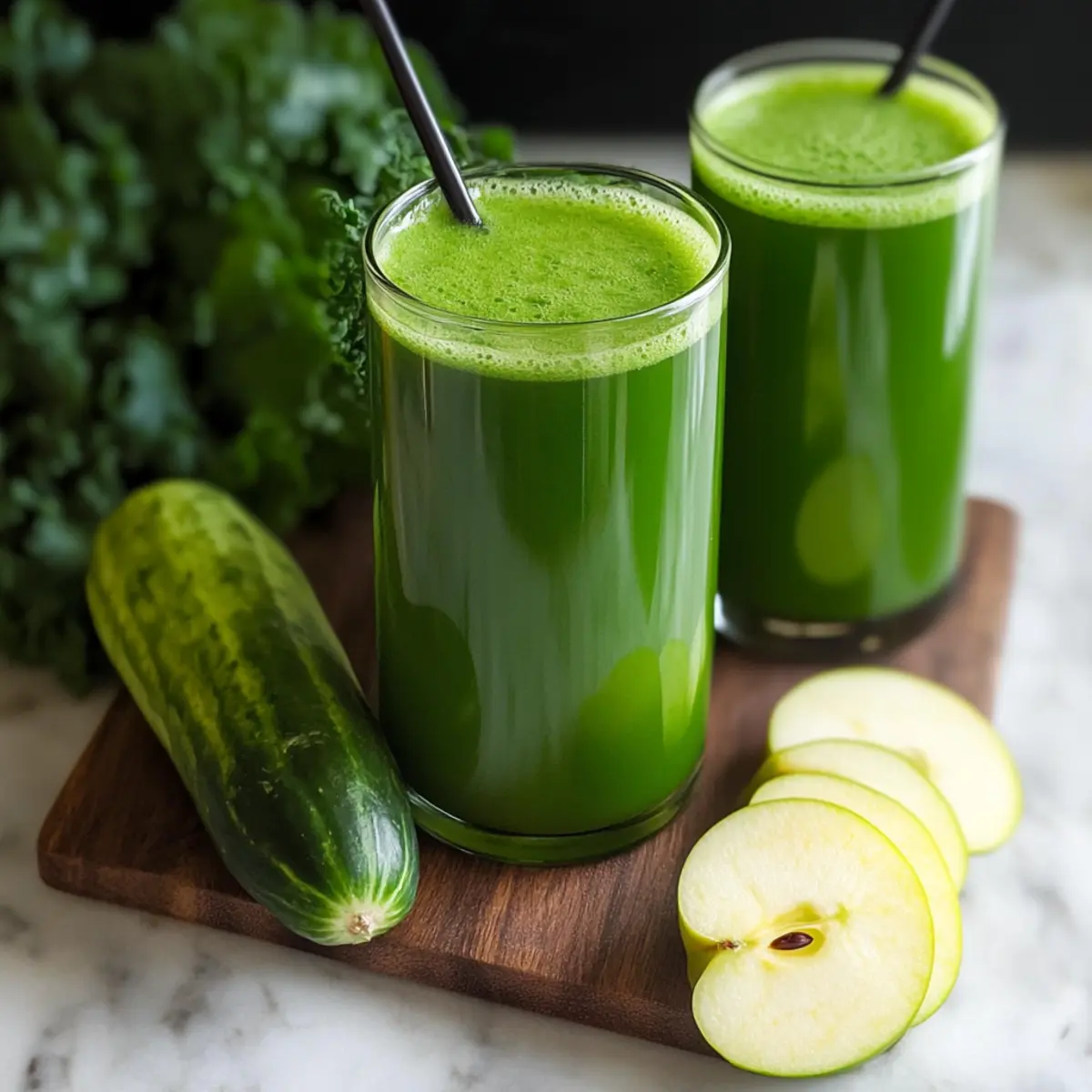 Revitalize Your Day with Fresh Green Juice Bliss