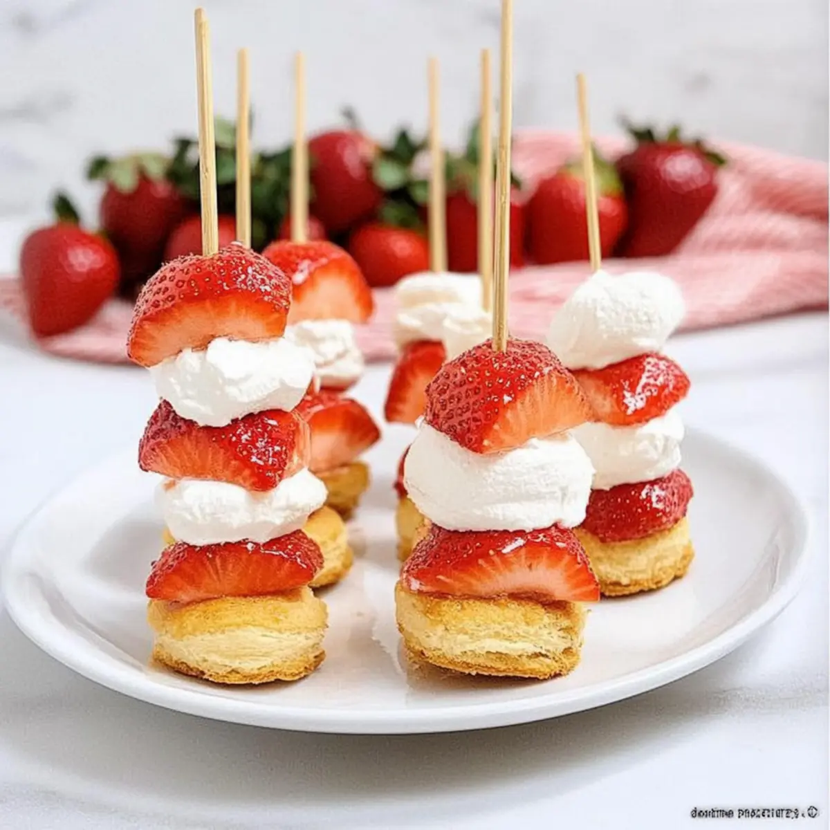 Strawberry Shortcake Kabobs: Sweet, Simple, and Stunning Treats