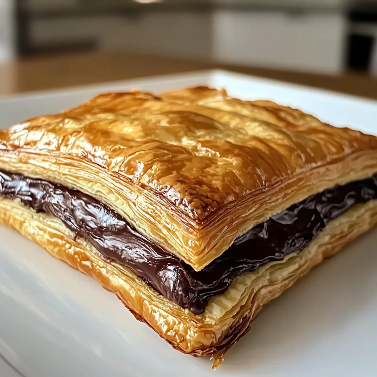 Decadent Chocolate Puff Pastry in Just 25 Minutes!