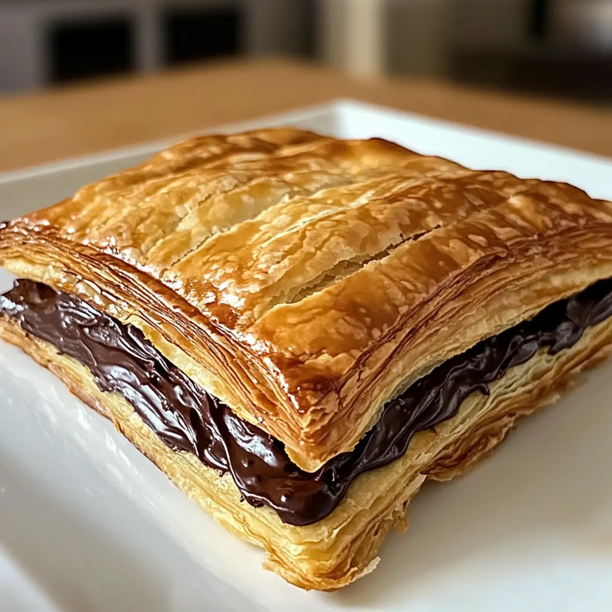 Irresistible Chocolate Puff Pastry in Just 25 Minutes!
