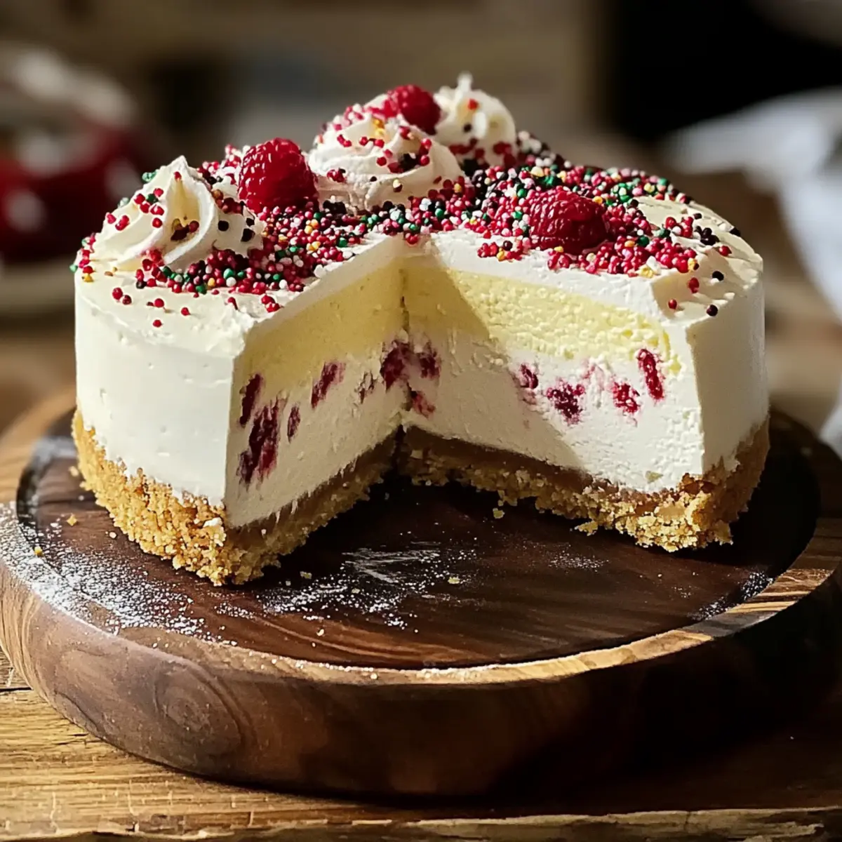 Decadent Sugar Cookie Cheesecake: A Sweet Twist to Savor