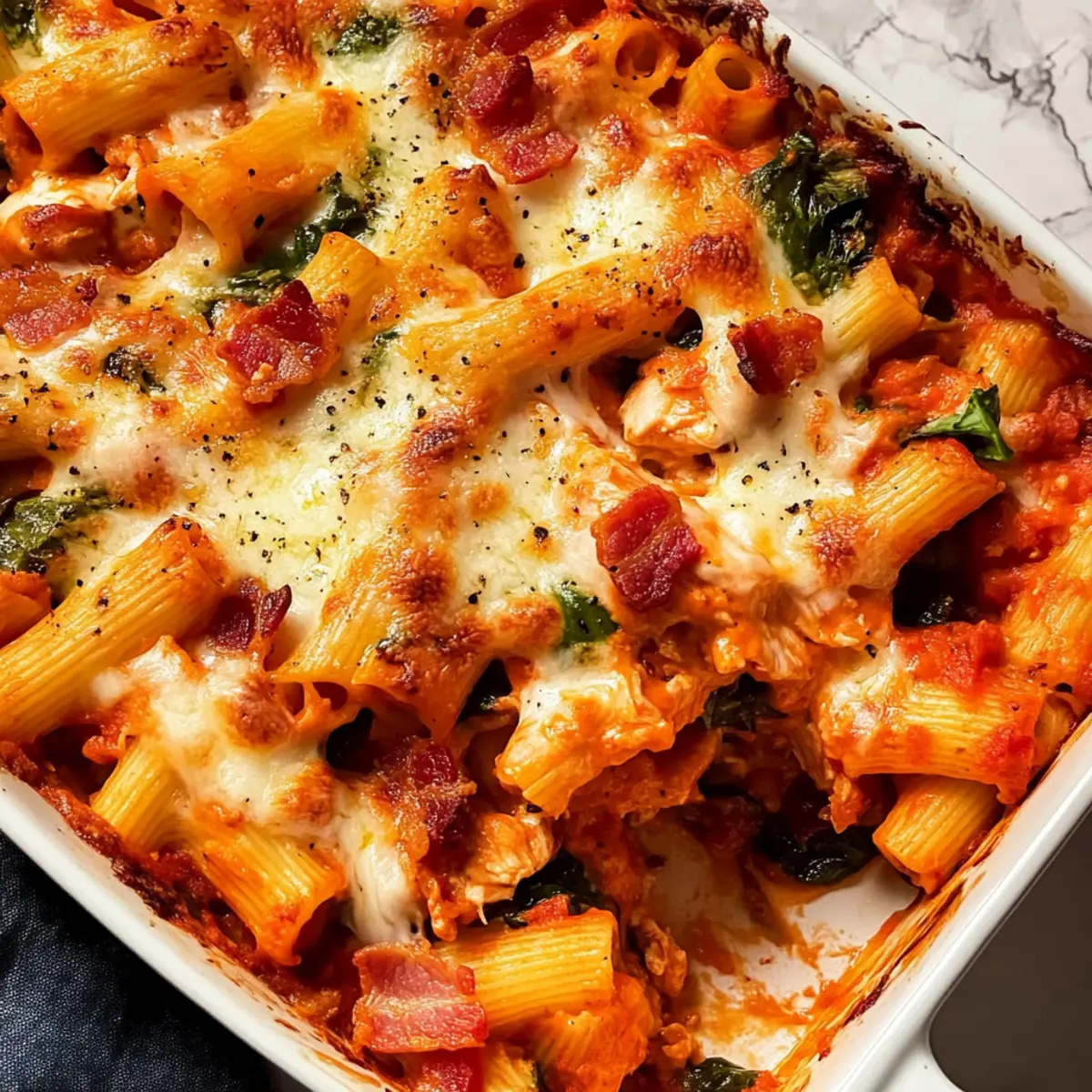 Comforting Chicken Pasta Bake for Cozy Family Nights