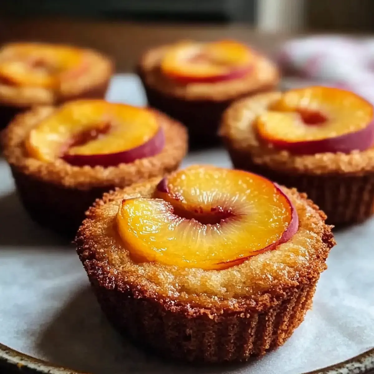 Decadent Peach Financiers: A Sweet Taste of Summer Joy