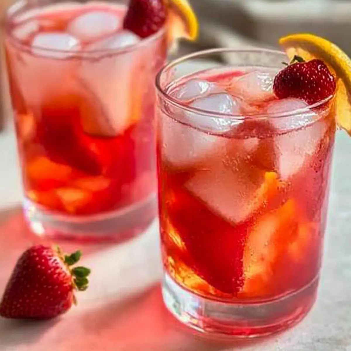 Delicious Strawberry Sweet Tea for Hot Summer Days