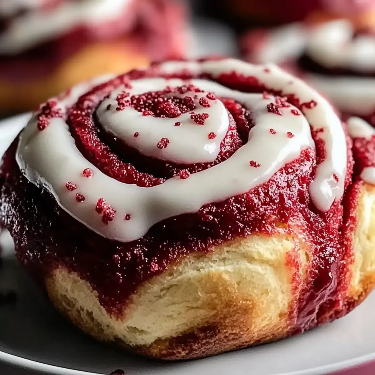 Irresistible Red Velvet Valentine’s Day Cinnamon Rolls Recipe