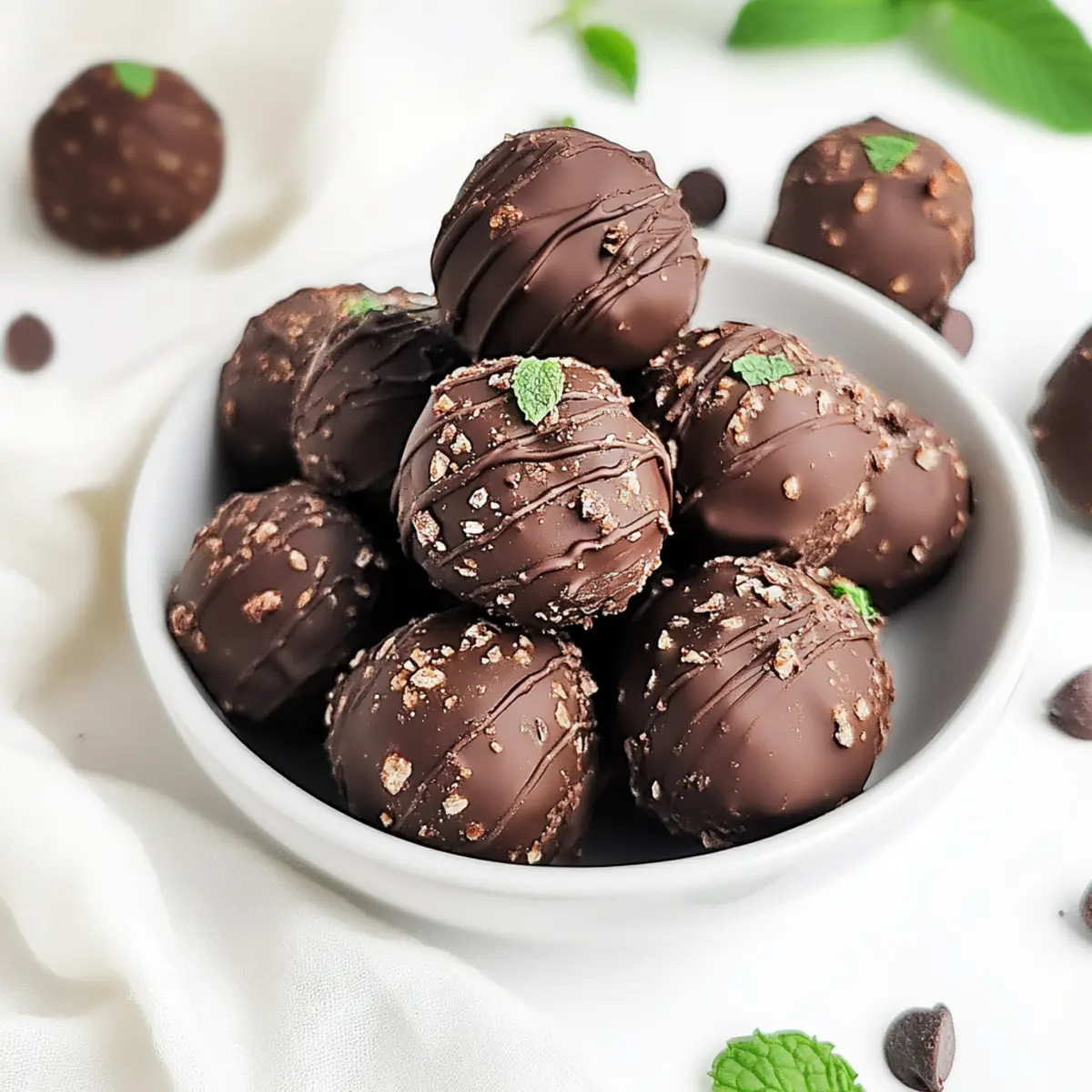 Delicious Chocolate Mint Energy Bites You’ll Crave Daily