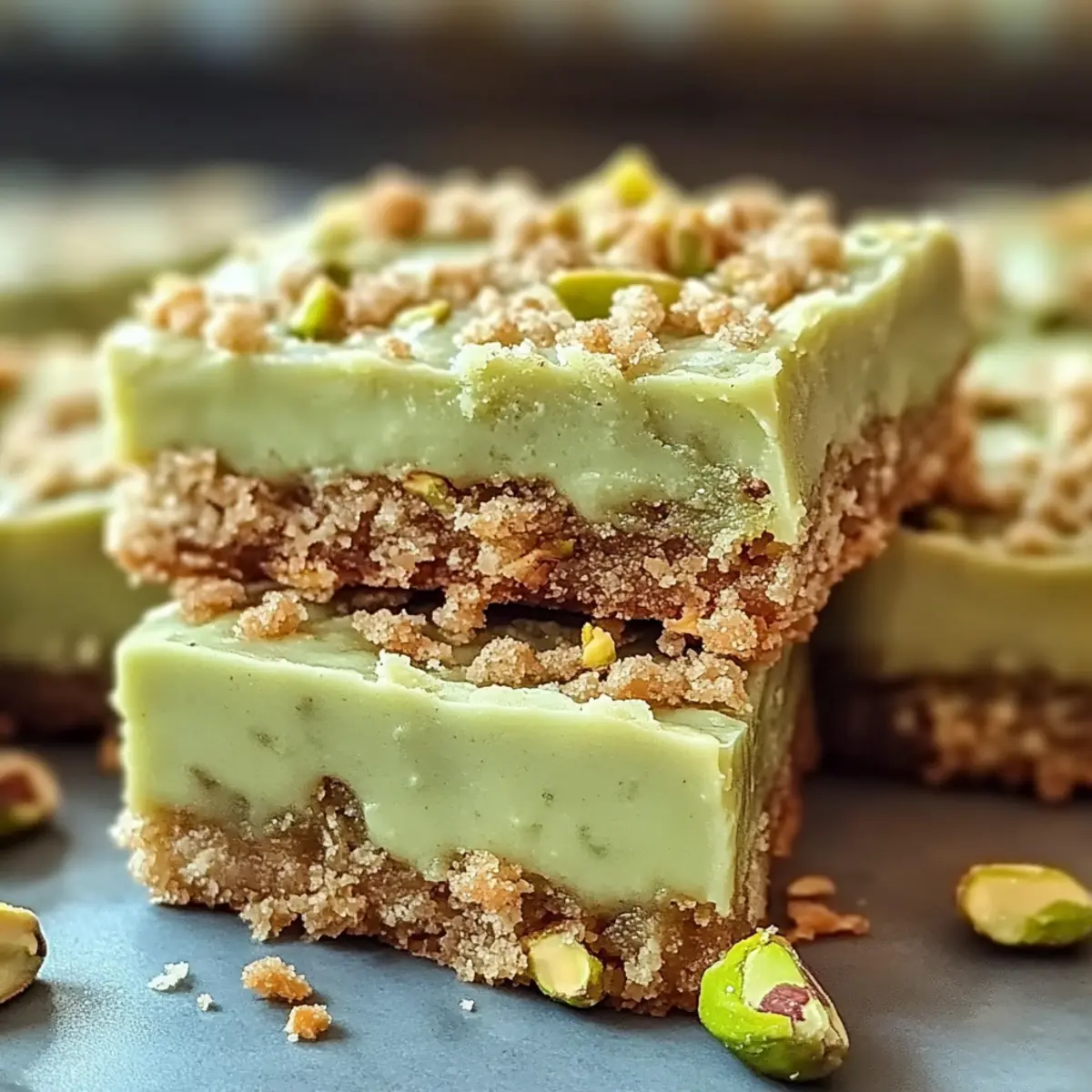 Pistachio Dream Cookie Bars: Chewy Bliss in Every Bite