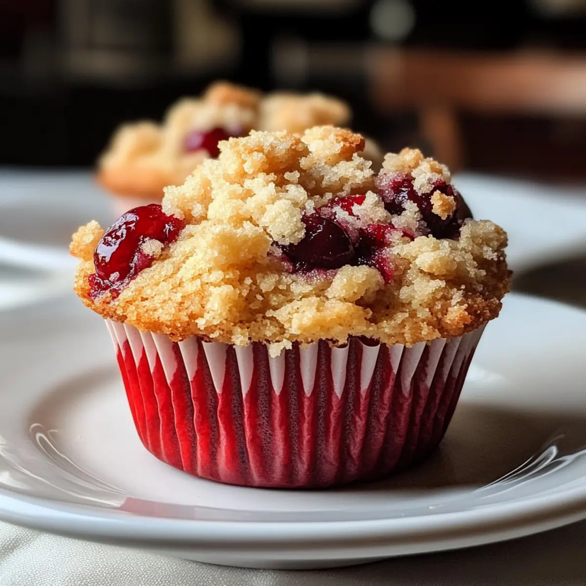 Irresistibly Fluffy Cherry Cobbler Muffins for Every Occasion