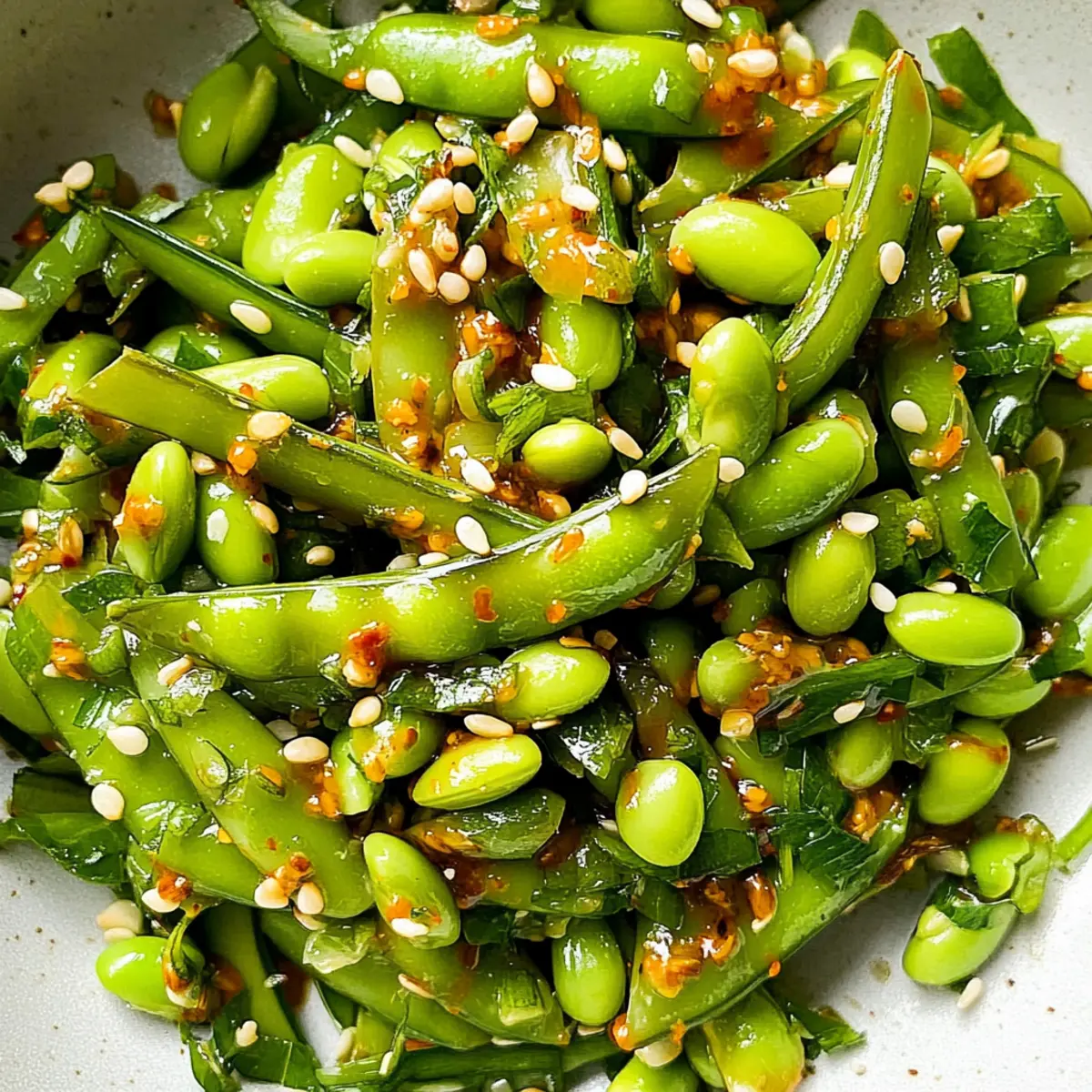 Zesty Chili Crisp Snap Pea Salad That'll Brighten Your Day