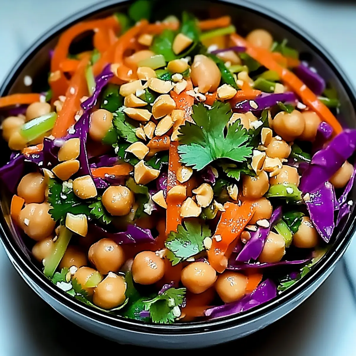 Quick and Zesty Thai Chickpea Salad for Vibrant Health