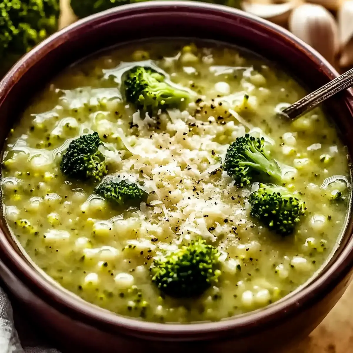 Creamy Garlic Italian Broccoli Soup: Your Cozy Comfort Food