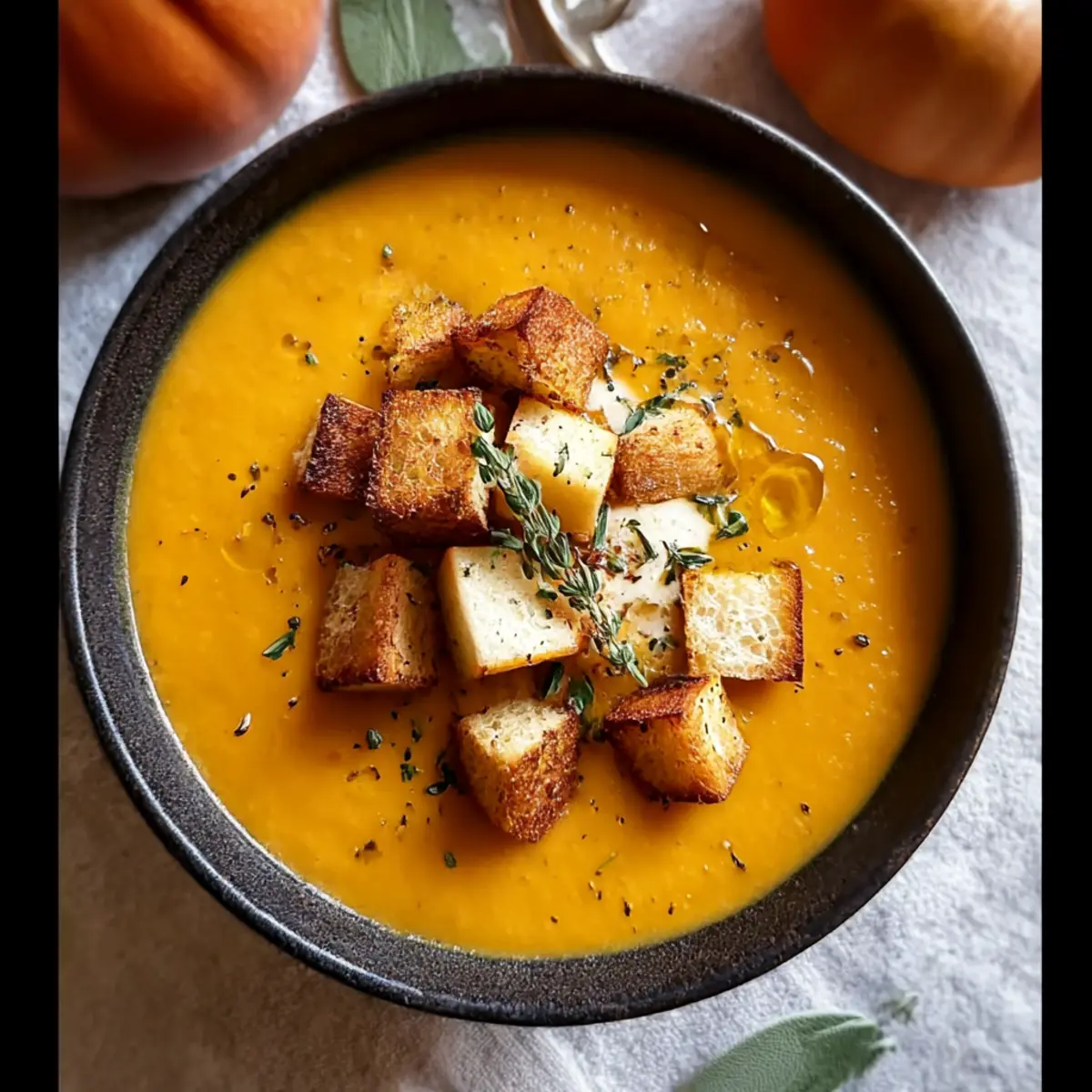 Cozy Up with Roasted Apple Pumpkin Soup for Fall Bliss