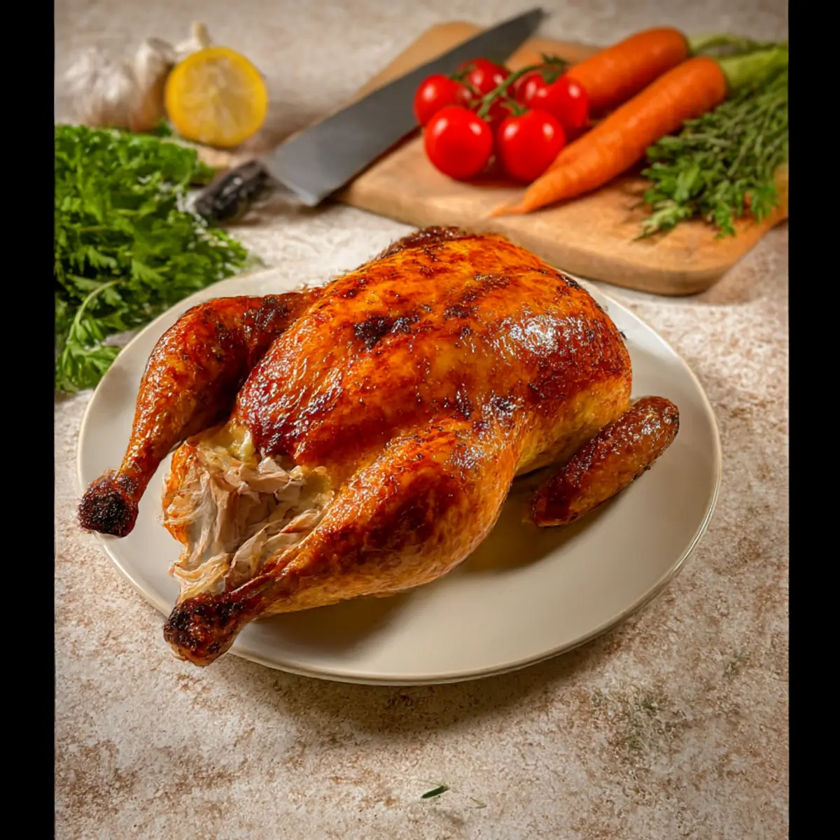Flavorful Whole Roasted Chicken for Perfect Family Dinners