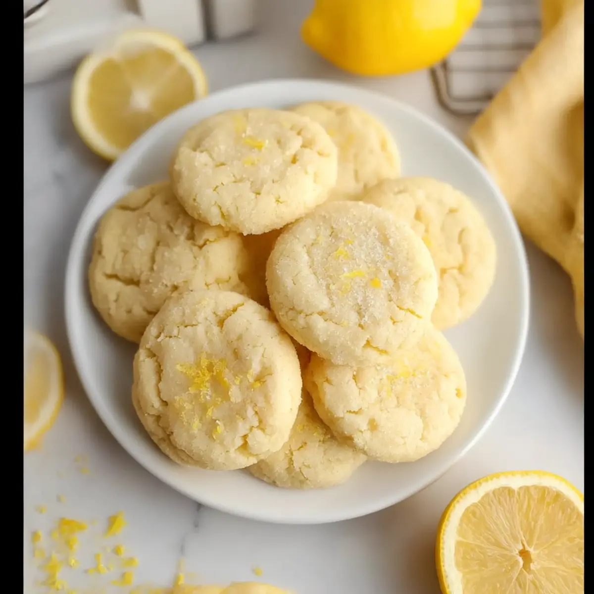 Lemon Cookies: Easy, No-Chill Treats Full of Citrus Joy