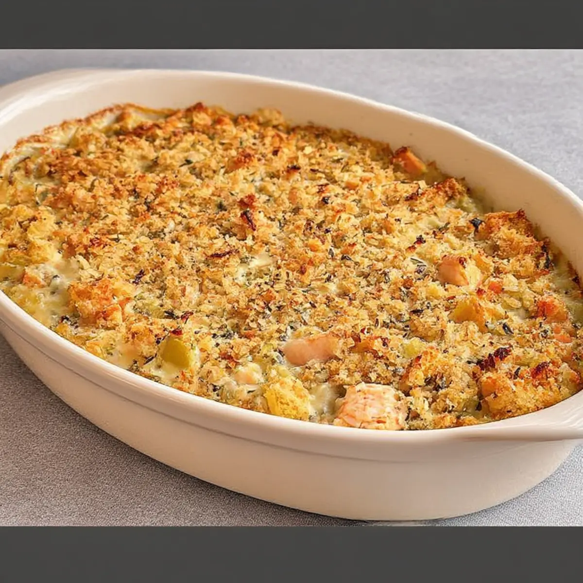 Delicious Seafood Casserole for Cozy Family Dinners
