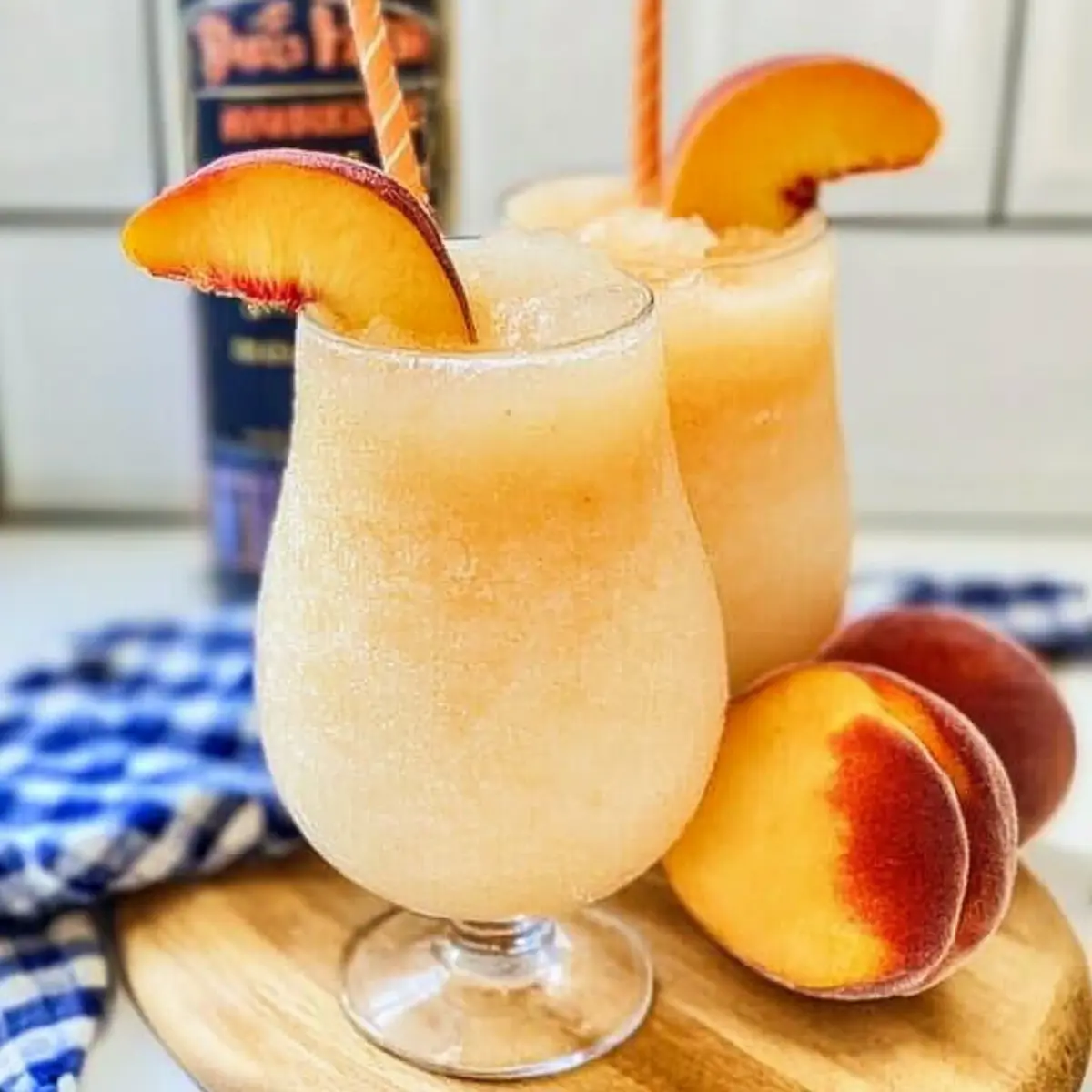 Refreshing Peach Wine Slushies for the Perfect Summer Chill