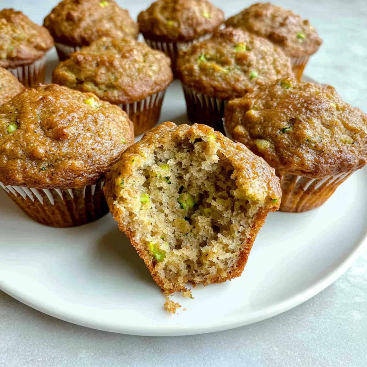 Irresistible Zucchini Muffins: A Moist, Healthy Snack