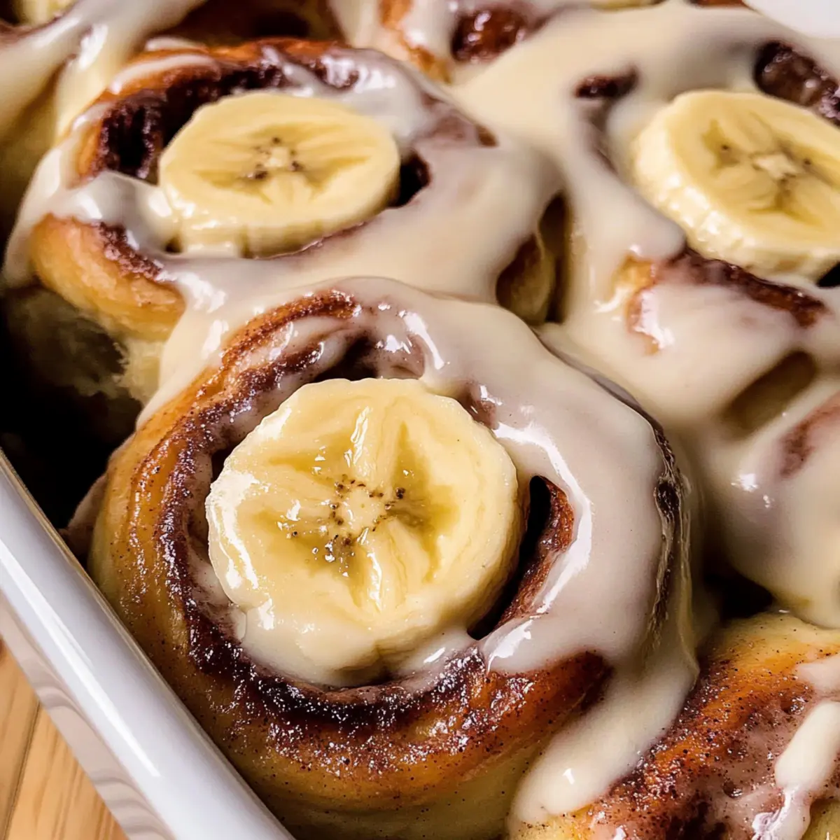 Irresistibly Soft Banana Cinnamon Rolls for Cozy Mornings