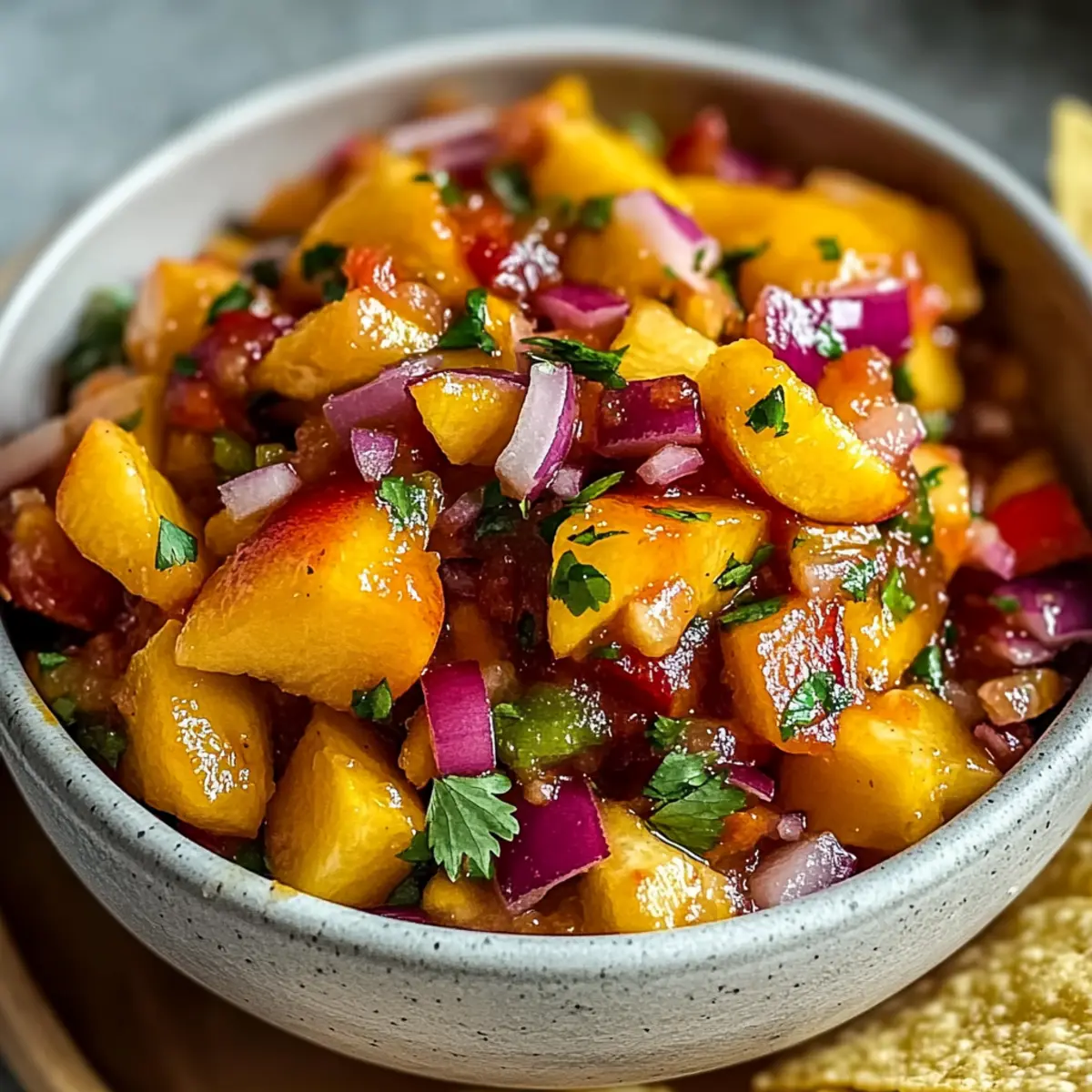 Fresh Peach Salsa: A Sweet and Spicy Summer Delight