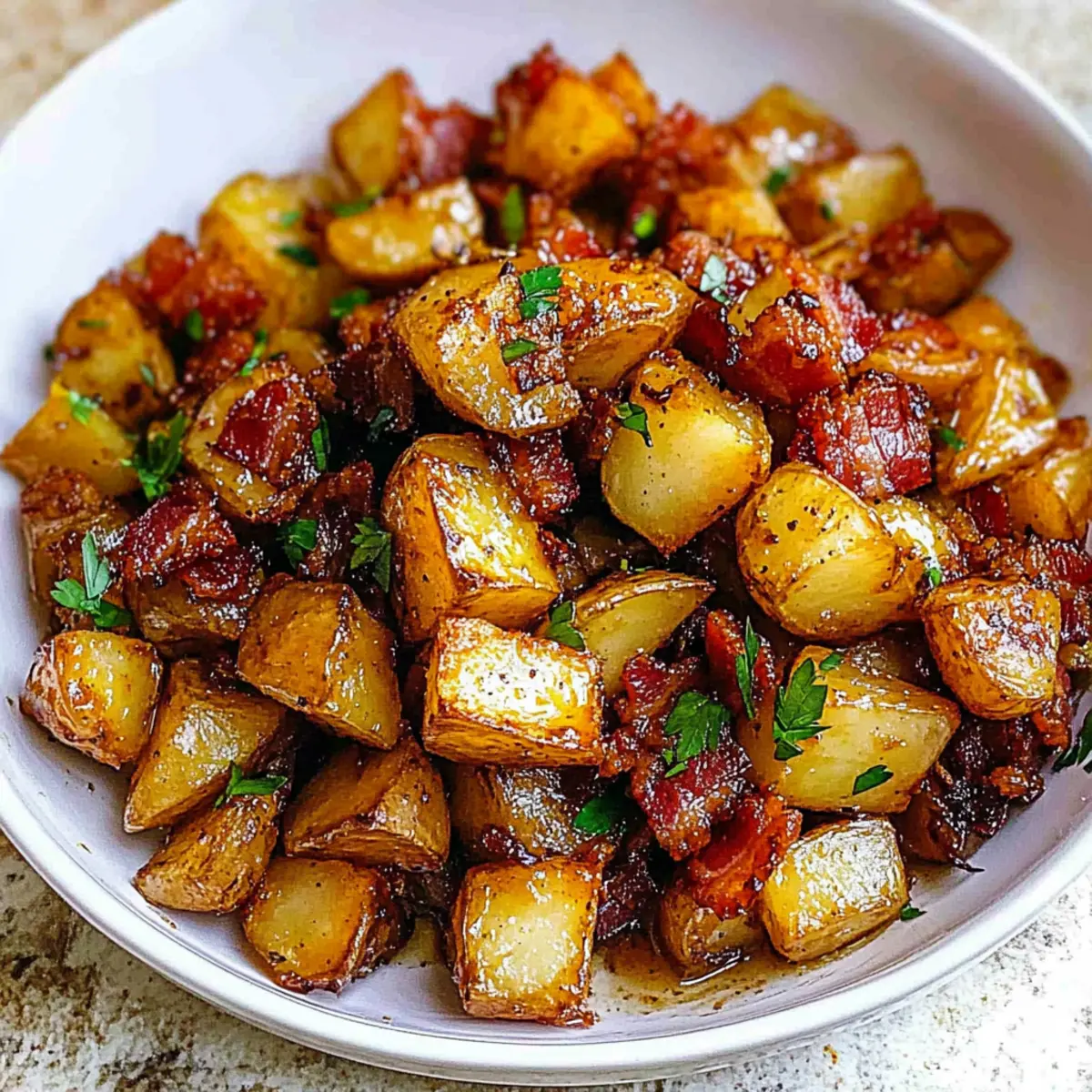 Mouthwatering Honey Bacon Roasted Potatoes You’ll Crave